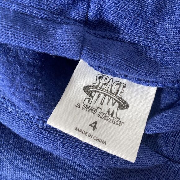 Space Jam A New Legacy Toddler’s Sweatsuit Size 4 Pants Hoodie Outfit Set Looney - Picture 3 of 9